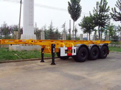 骨架式半挂车制作